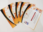 ใบประกาศนียบัตร Certificate พิมพ์คุณภาพสูง เหมาะสำหรับมอบรางวัล การศึกษา และงานองค์กร