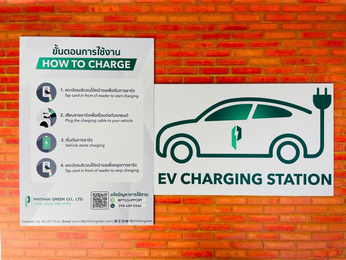 ป้ายการใช้งาน ป้ายบ่งชี้ ป้ายกฎระเบียบ ตัวอักษรชัดเจน เหมาะสำหรับโรงงาน อาคาร และหน่วยงาน