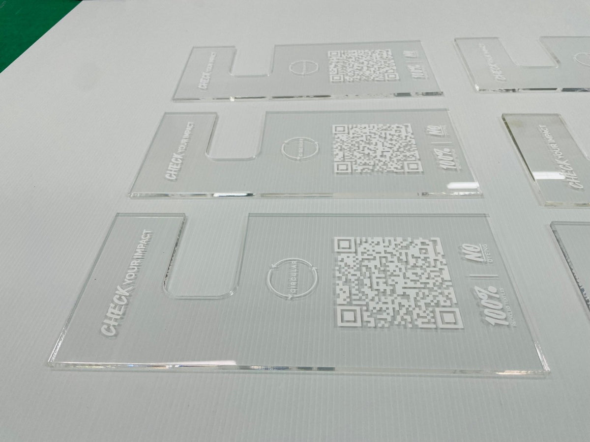 ป้ายคิวอาร์โค้ด QR Code พิมพ์คมชัด สแกนง่าย เหมาะสำหรับป้ายร้านค้า งานอีเวนต์ และโปรโมชัน