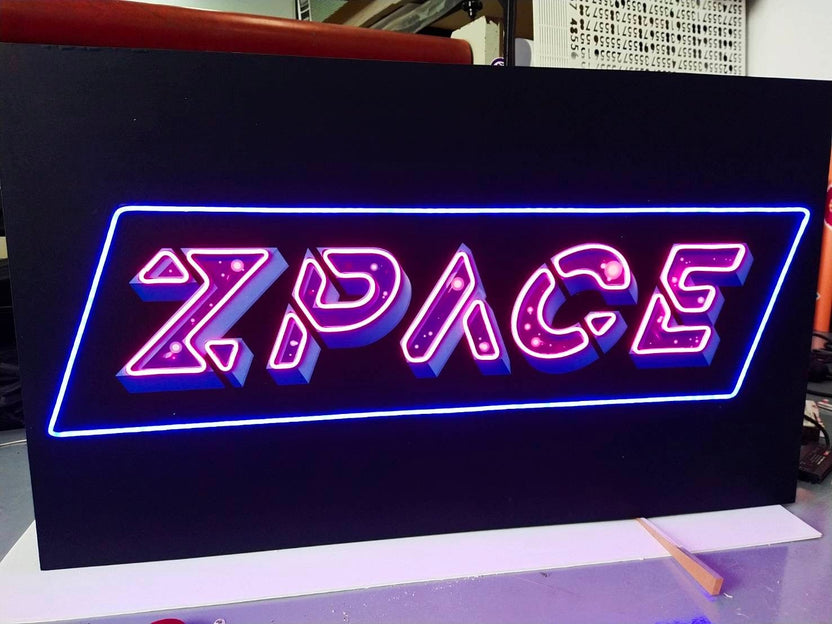 ป้ายไฟนีออน Neon Sign สีสันสดใส ดัดโค้งตามแบบ สวยงามสะดุดตา เหมาะสำหรับร้านอาหาร คาเฟ่ บาร์ และงานตกแต่ง