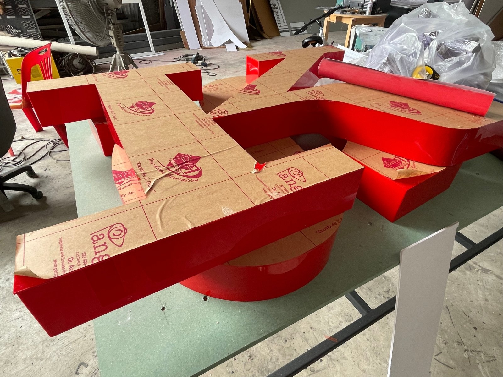 ป้าย Vision Mission แสดงวิสัยทัศน์และพันธกิจองค์กร พิมพ์คมชัด ดีไซน์สวย เหมาะสำหรับออฟฟิศ บริษัท โรงงาน และสถานศึกษา