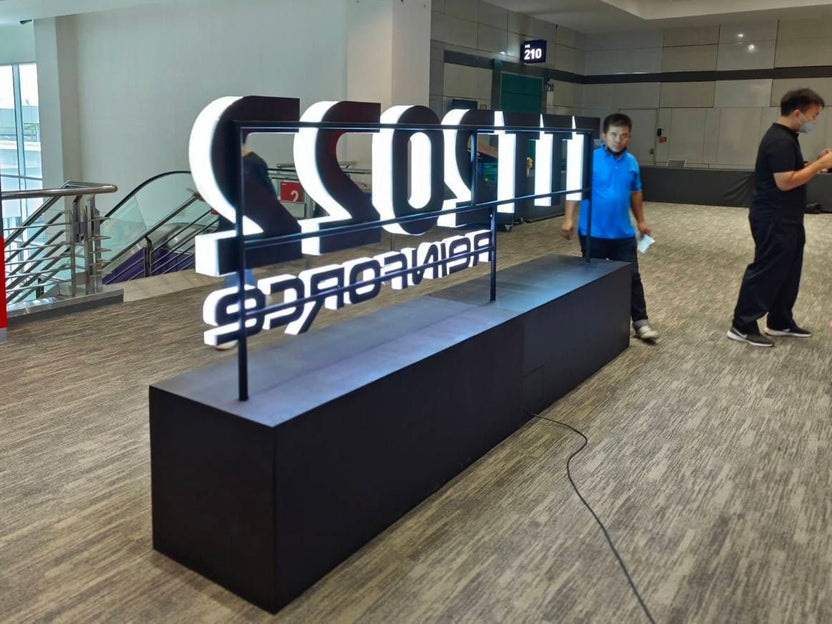 ป้าย Vision Mission แสดงวิสัยทัศน์และพันธกิจองค์กร พิมพ์คมชัด ดีไซน์สวย เหมาะสำหรับออฟฟิศ บริษัท โรงงาน และสถานศึกษา