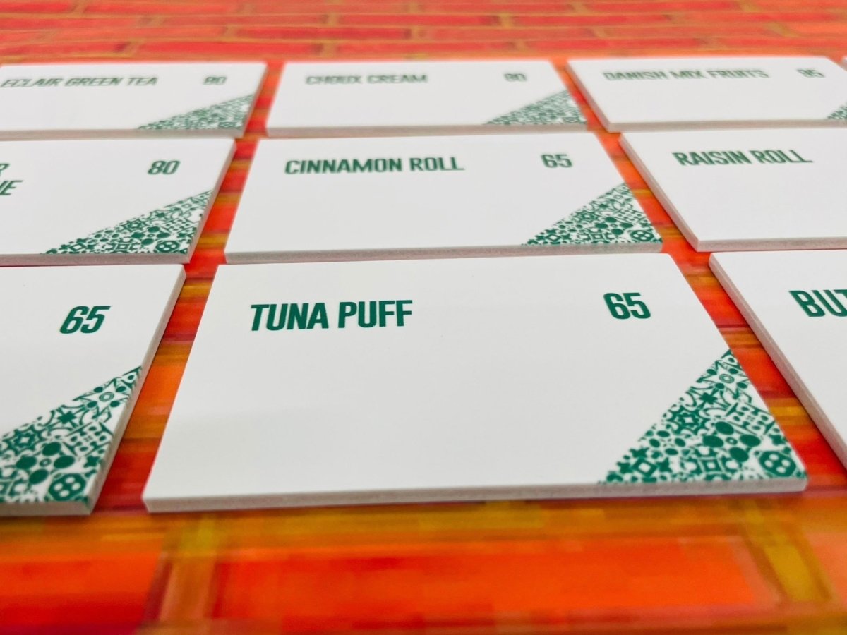 ป้ายร้านกาแฟ ป้ายเมนู ป้ายราคา - Octopus Media Solutions