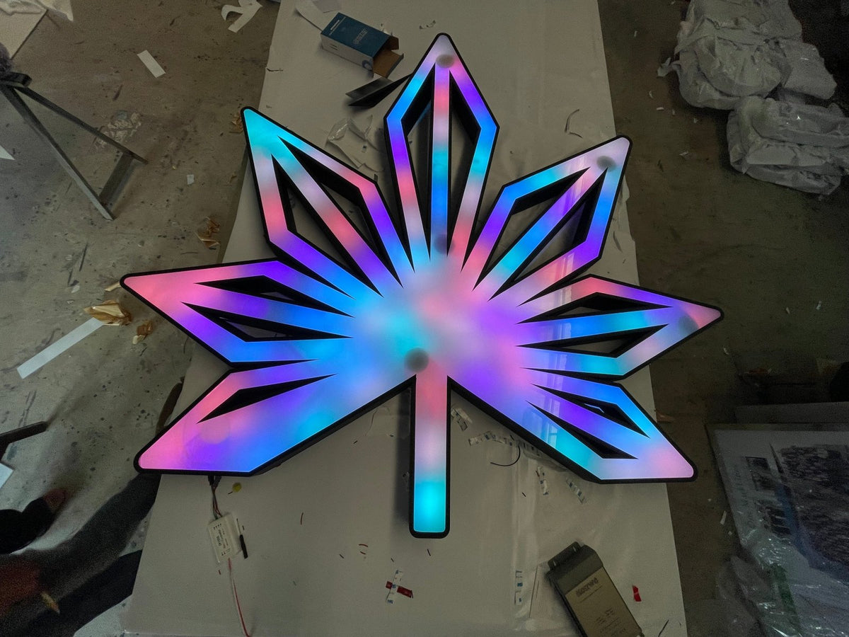 ป้ายโลโก้ไฟออกหน้า กล่องไฟโลโก้ กล่องไฟซิงค์ สว่างชัดเจน เหมาะสำหรับร้านค้าและบริษัท