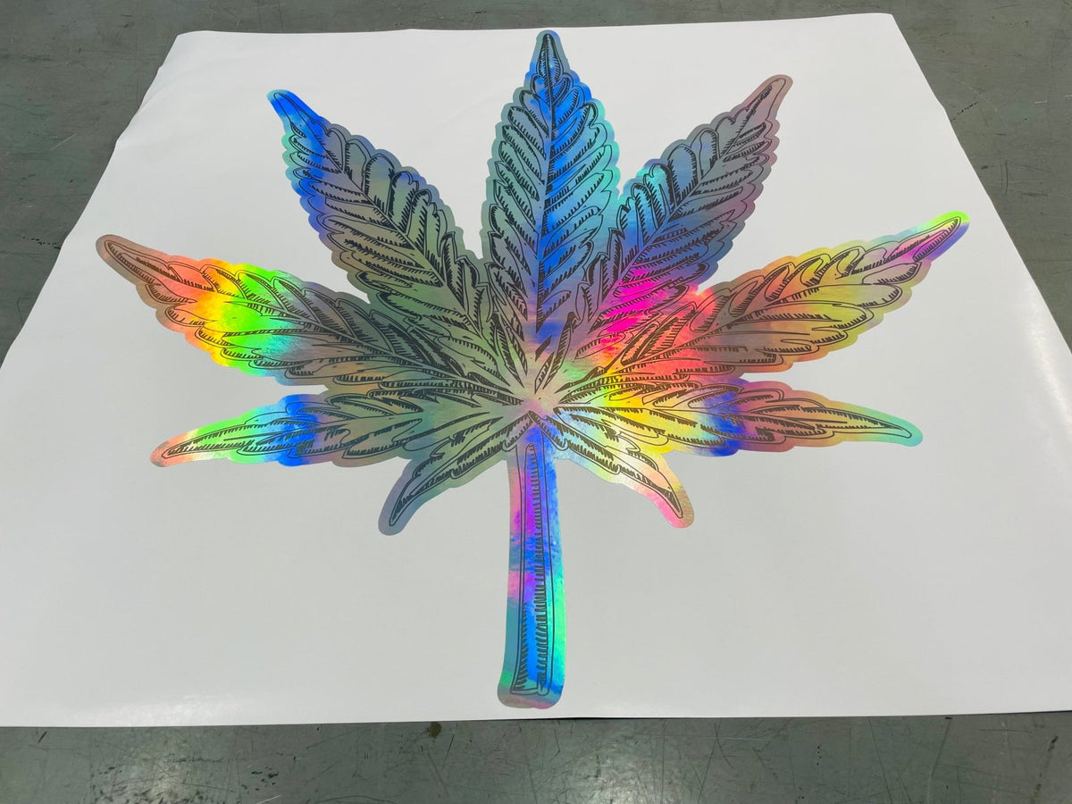 สติ๊กเกอร์โฮโลแกรม Hologram Sticker กันปลอม สะท้อนแสงหลากสี เพิ่มมูลค่าแบรนด์ เหมาะสำหรับฉลากสินค้า และงานพรีเมียม