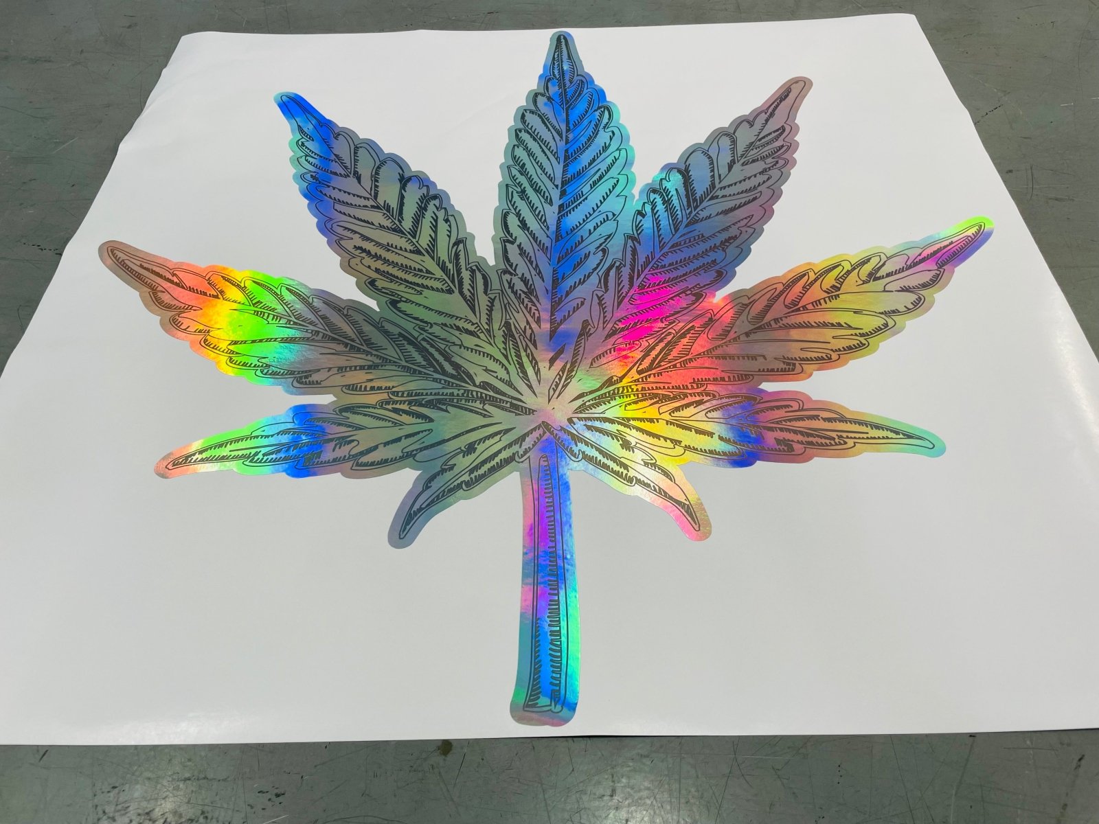 สติ๊กเกอร์โฮโลแกรม Hologram Sticker กันปลอม สะท้อนแสงหลากสี เพิ่มมูลค่าแบรนด์ เหมาะสำหรับฉลากสินค้า และงานพรีเมียม
