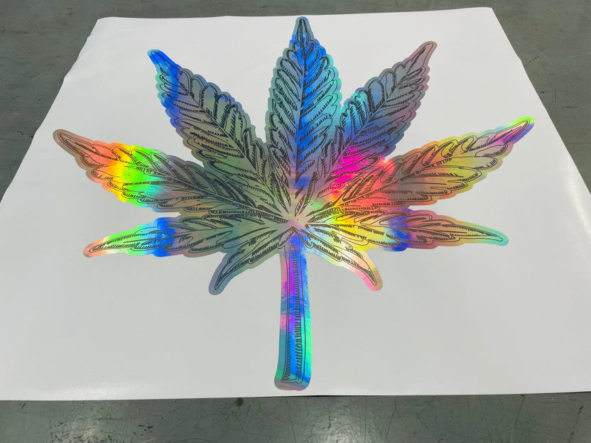 สติ๊กเกอร์โฮโลแกรม Hologram Sticker กันปลอม สะท้อนแสงหลากสี เพิ่มมูลค่าแบรนด์ เหมาะสำหรับฉลากสินค้า และงานพรีเมียม