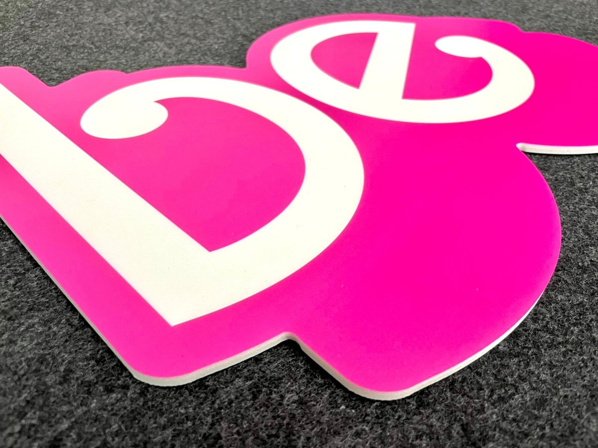 อักษรโฟมบอร์ดไดคัท น้ำหนักเบา พิมพ์คมชัด เหมาะสำหรับงานตกแต่ง งานอีเวนต์ และป้ายโปรโมชัน