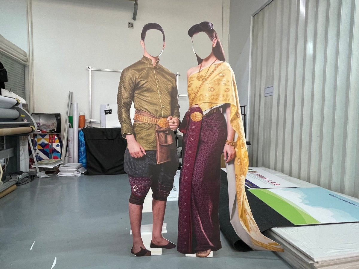 สแตนดี้ไดคัท Standee Die-Cut พิมพ์คมชัด น้ำหนักเบา ไดคัทตามแบบ เหมาะสำหรับงานอีเวนต์ โปรโมชัน และป้ายโฆษณา