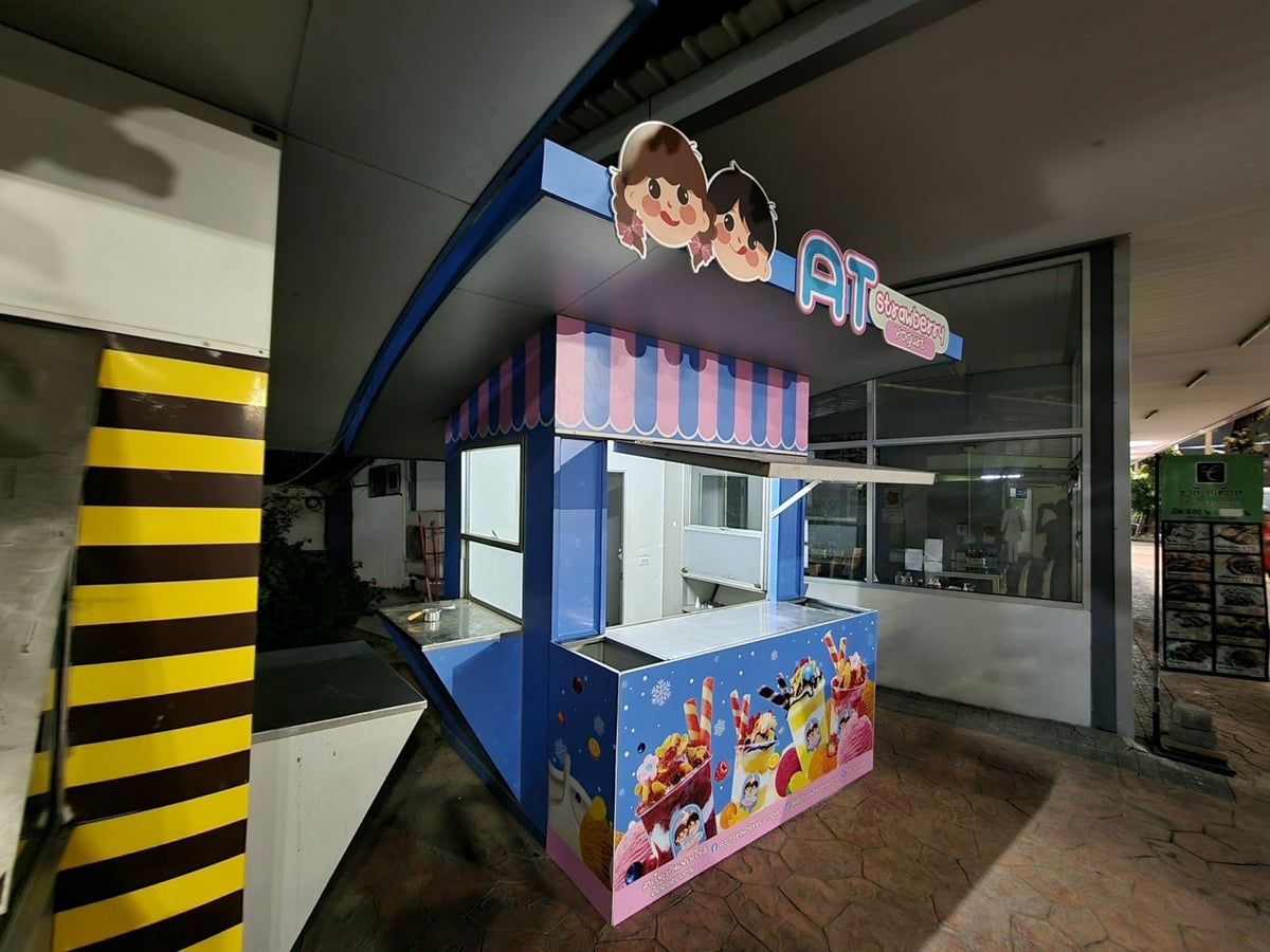 ป้ายอิงค์เจ็ท ตกแต่งคีออส ซุ้มร้านค้า - คีออส Decor