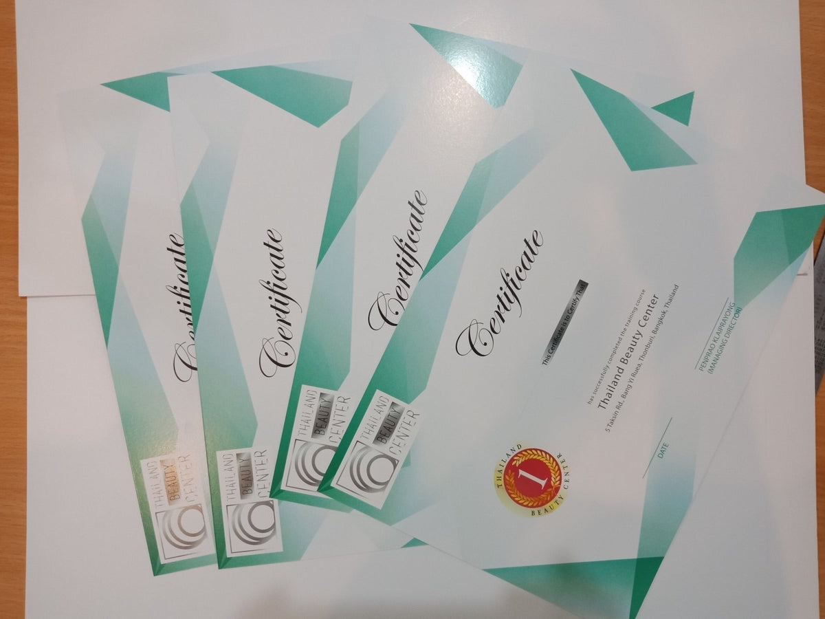 ใบประกาศนียบัตร Certificate พิมพ์คุณภาพสูง เหมาะสำหรับมอบรางวัล การศึกษา และงานองค์กร