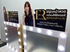 Shelf Display แท่นวางสินค้า แท่นวางเครื่องสำอาง ดีไซน์สวย เหมาะสำหรับโชว์สินค้าในร้านและงานโปรโมชัน
