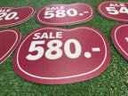 พิมพ์อิงค์เจ็ท ป้าย SALE ป้ายโปรโมชั่น