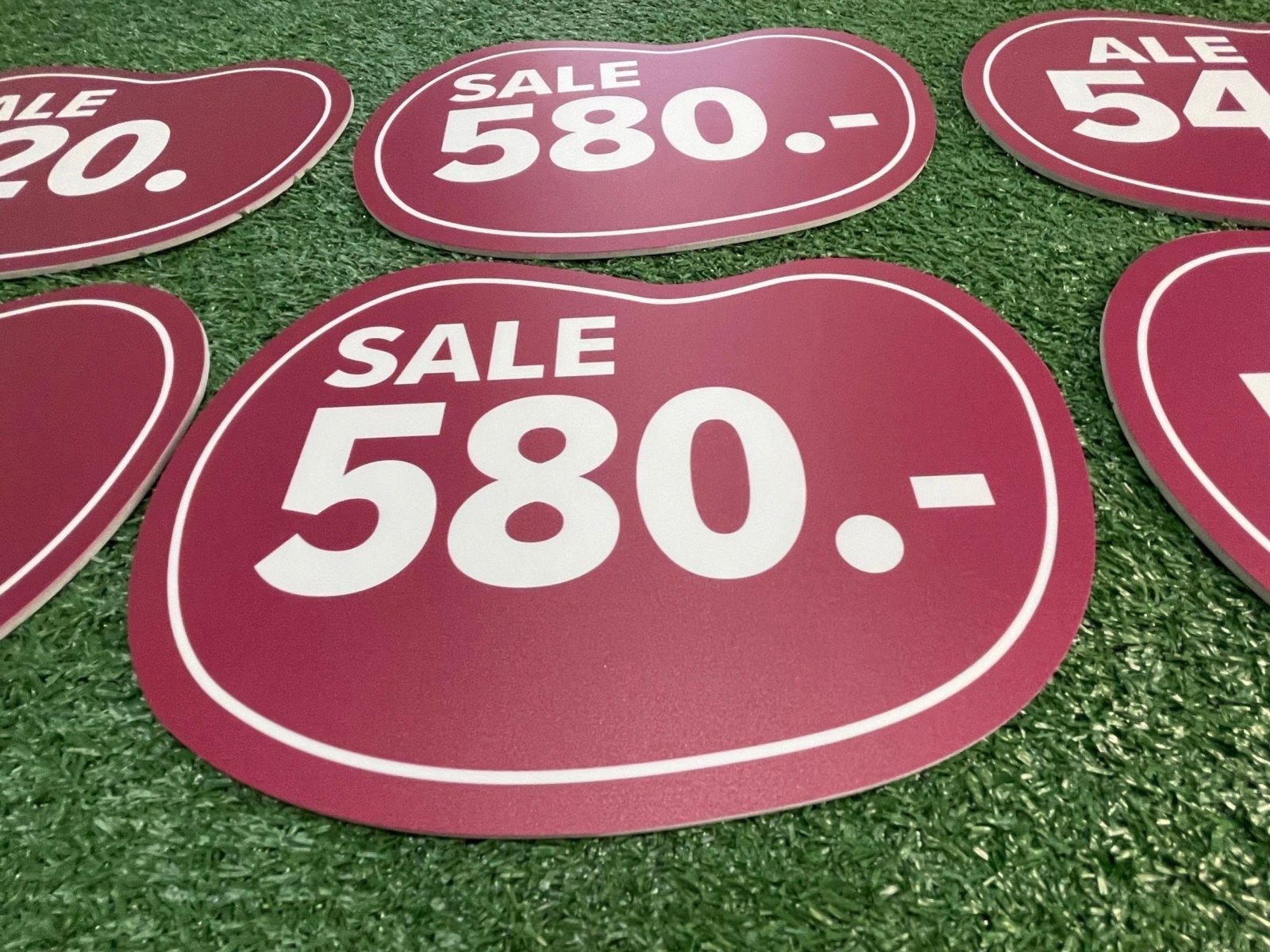 พิมพ์อิงค์เจ็ท ป้าย SALE ป้ายโปรโมชั่น