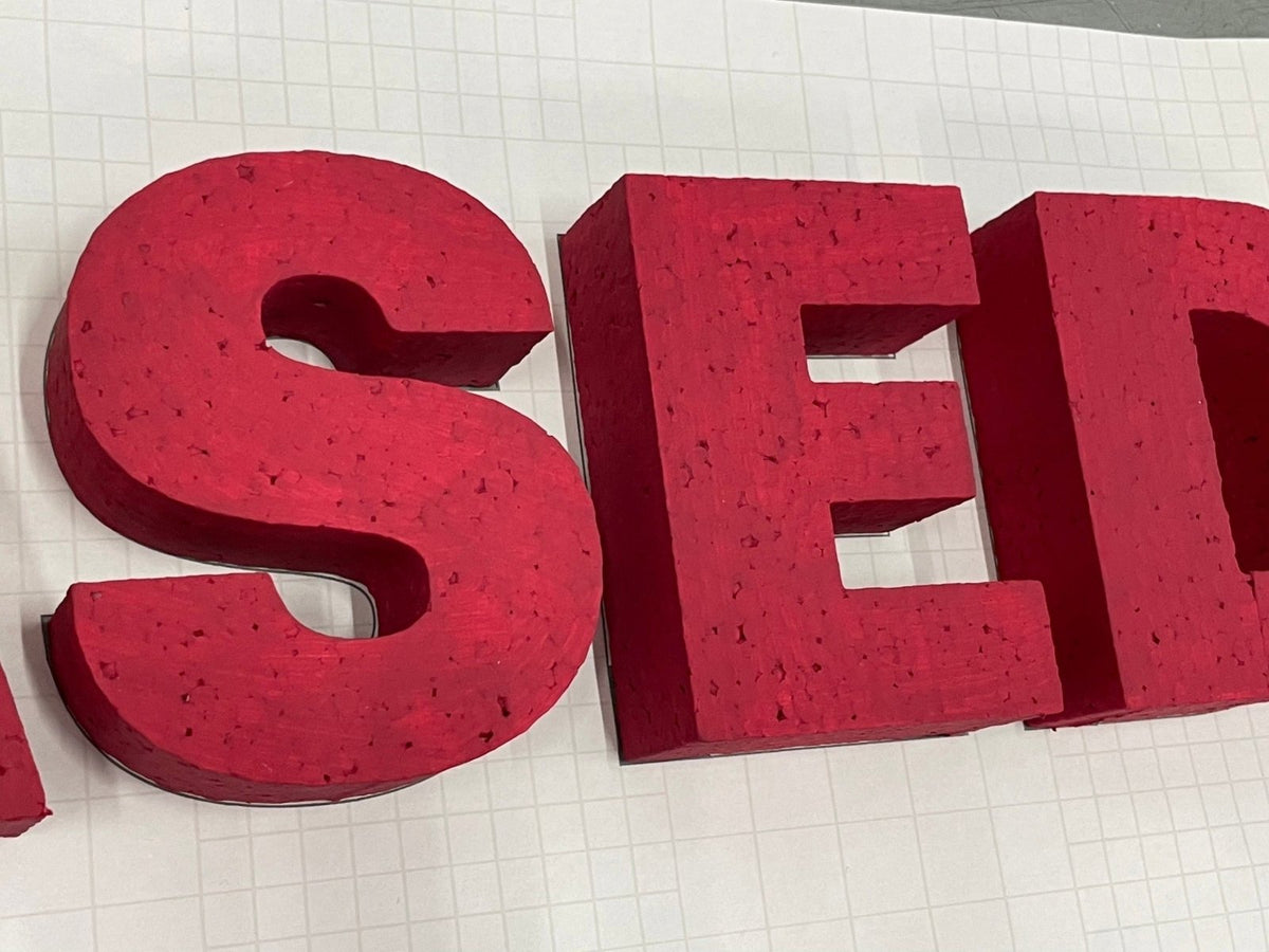 ป้ายโฟม อักษรโฟม โฟมไดคัท Foam 47