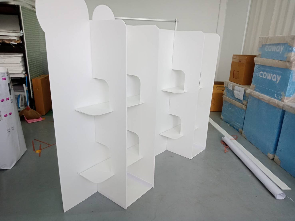 ฉากนิทรรศการ กล่องโหวต กล่องใส่ลูกบอล ดีไซน์แข็งแรง เหมาะสำหรับงานอีเวนต์และกิจกรรมส่งเสริมการขาย