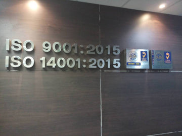 ป้าย ISO Certified ป้ายรับรองมาตรฐาน