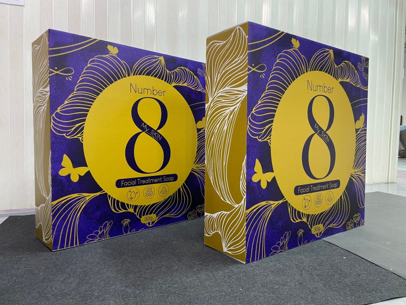 ม็อคอัพสินค้า ราคาถูก Product Mockup พิมพ์คมชัด ดีไซน์เสมือนจริง เหมาะสำหรับโชว์บรรจุภัณฑ์ งานออกบูธ และงานนำเสนอสินค้า