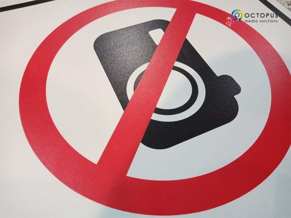 ป้ายห้าม และสัญลักษณ์ห้าม พิมพ์คมชัด เข้าใจง่าย ใช้สื่อสารด้านความปลอดภัย เหมาะสำหรับโรงงาน อาคาร และพื้นที่สาธารณะ