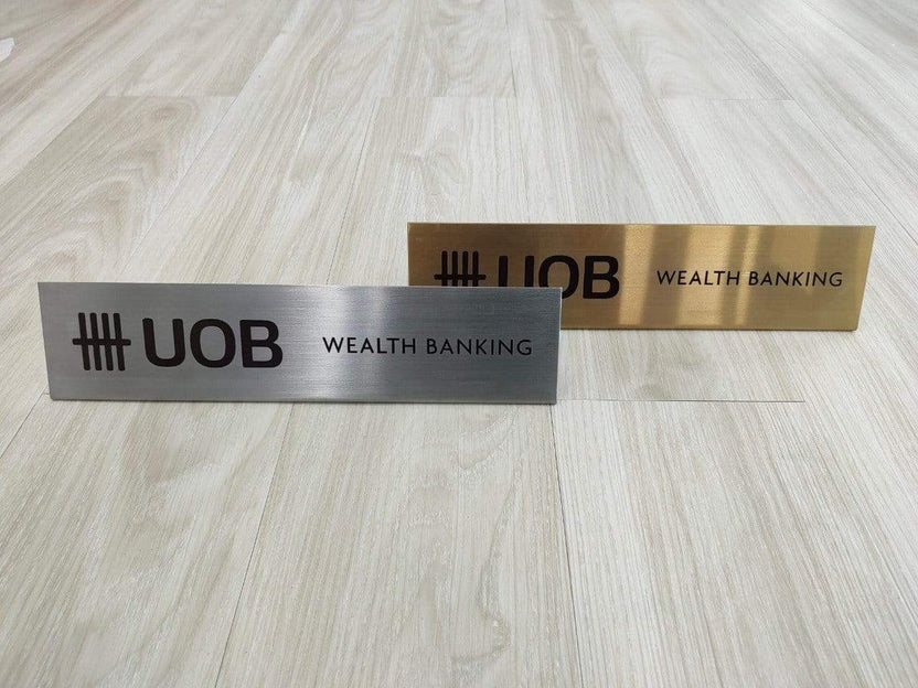 ตัวอย่าง ป้าย สแตนเลสกัดกรด ป้ายกัดกรด ราคา เท่าไร stainless เซาะร่อง ทำสี ราคาถูก ร้าานป้าย กรุงเทพ