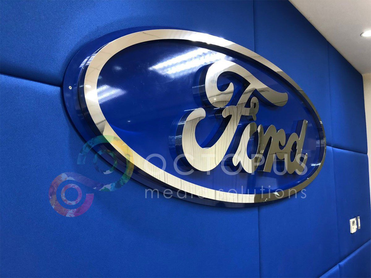 ป้ายตัวอักษรสแตนเลส Stainless Steel Letter Signage หรูหรา แข็งแรง ทนทาน เหมาะสำหรับป้ายบริษัท อาคาร และงานตกแต่ง