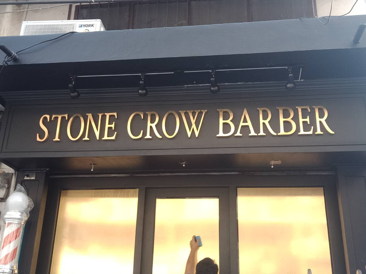 ป้ายตัวอักษรสแตนเลส Stainless Steel Letter Signage หรูหรา แข็งแรง ทนทาน เหมาะสำหรับป้ายบริษัท อาคาร และงานตกแต่ง