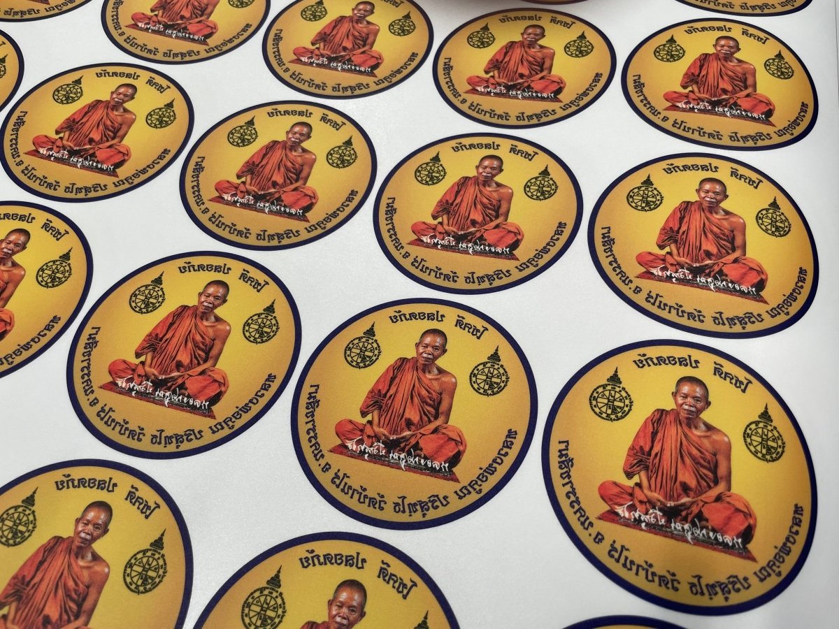 สติ๊กเกอร์ยันต์ สติ๊กเกอร์พระติดรถ ป้ายยันต์ - Octopus Media Solutions